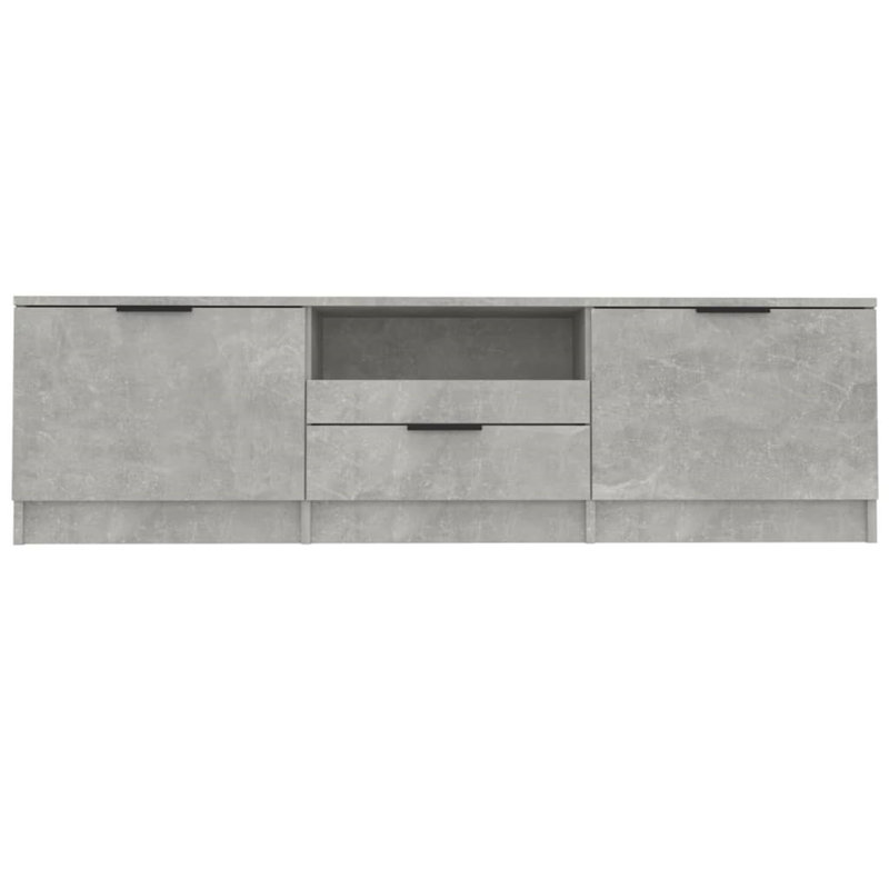 Jeeva TV Cabinet 140x35x40 cm Engineered Wood, Concrete Grey