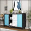Buffet avec portes bleues-902517830