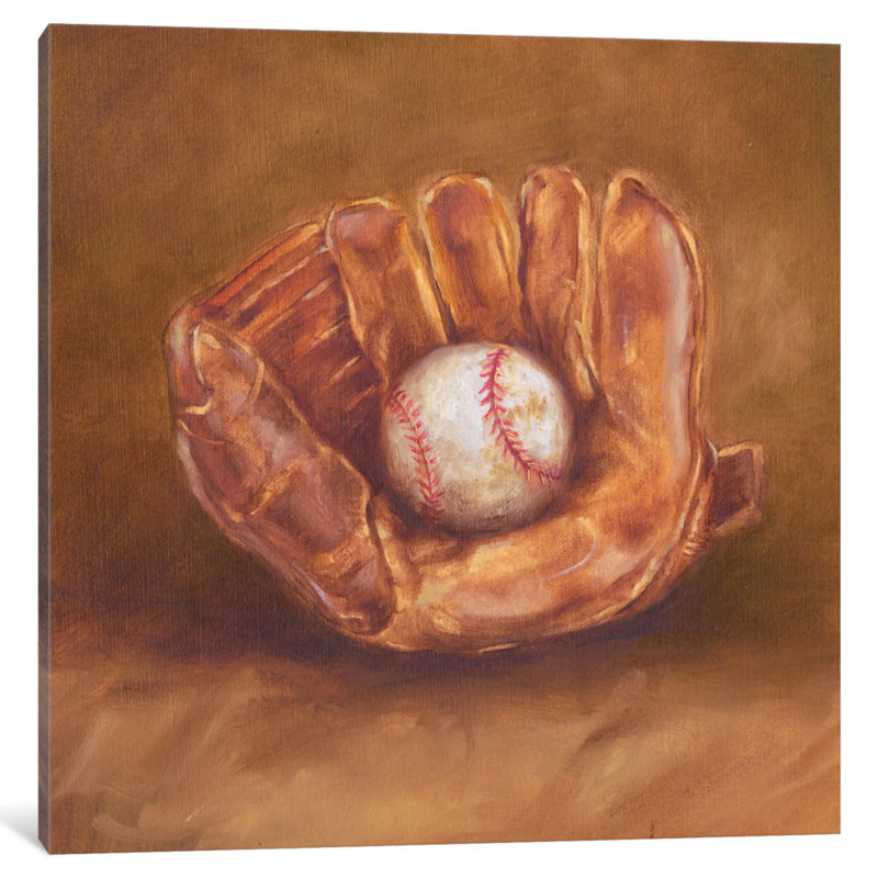 «Rustic Sports III», reproduction d'art sur toile, H 12 po x l 12 po x P 1,5 po, Toile tendue, Pas de tapis