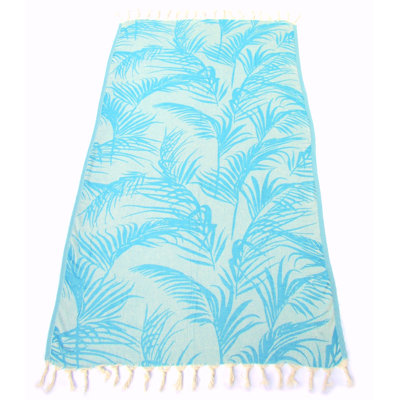 Jungle Turkish Cotton Jacquard Beach Towel