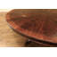 Round Mahogany Wood Dining Table