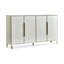 Rangement pour chaussures en alliage d'aluminium blanc