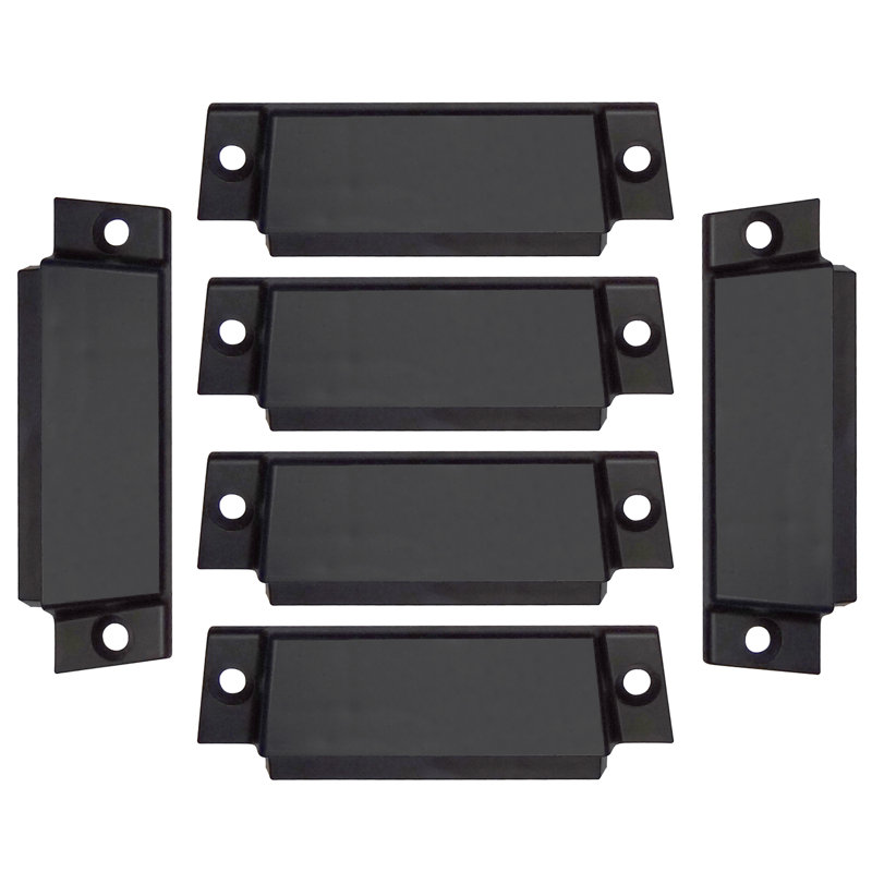 SNAP-LOC E-Track End Cap Heavy Duty Plastic 6-Pack