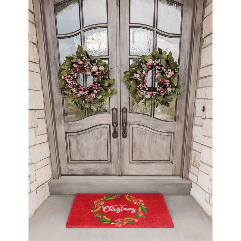 Non-Slip Christmas Doormat