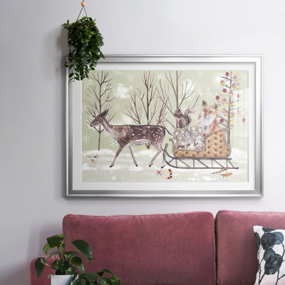 Christmas Time Collection A, reproduction encadrée sur papier