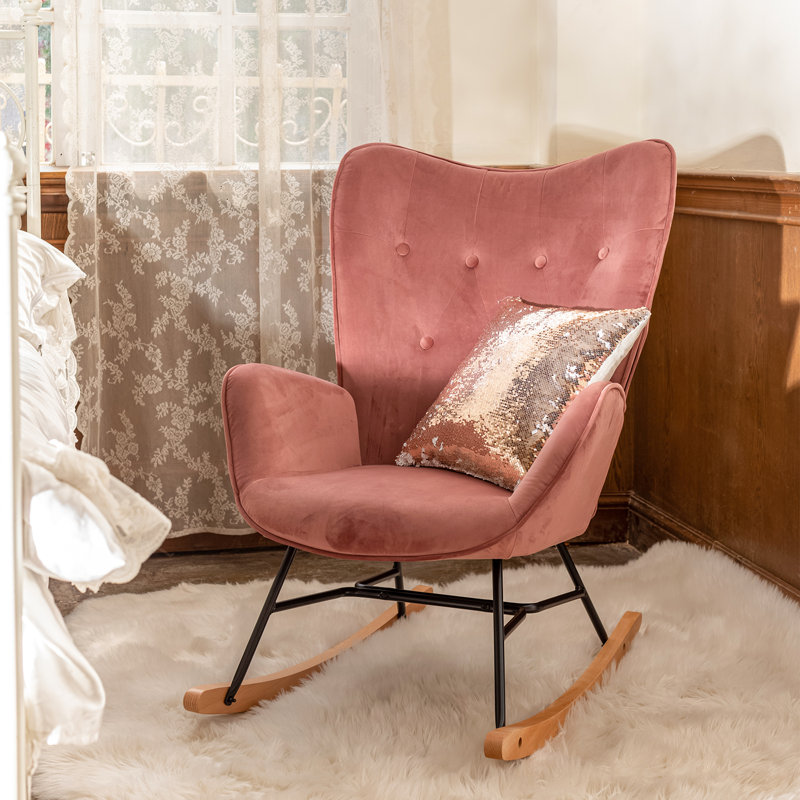 Rocking Chair Cresson, Rose