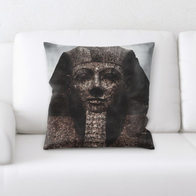 Coussin statue