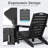 HDPE Adirondack Foldable Chair with Retractable Ottoman-26271877