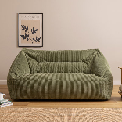 Icon Adult Corduroy Refillable Bean Bag Sofa