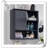Ansa Wall Bathroom Cabinet, Bathroom Storage Cabinet Wall Mount With Sliding Barn Door And 1 Open Adjustable Shelf，For Bathroom, Kitchen-428108565