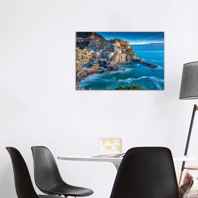 " Manarola Italy Memories " by Marco Carmassi