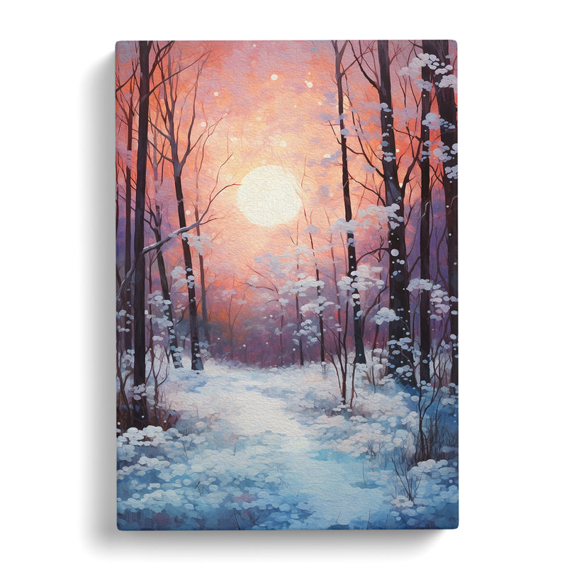 Winter Forest Romanticism - Print, 50cm H x 35cm W x 3cm D