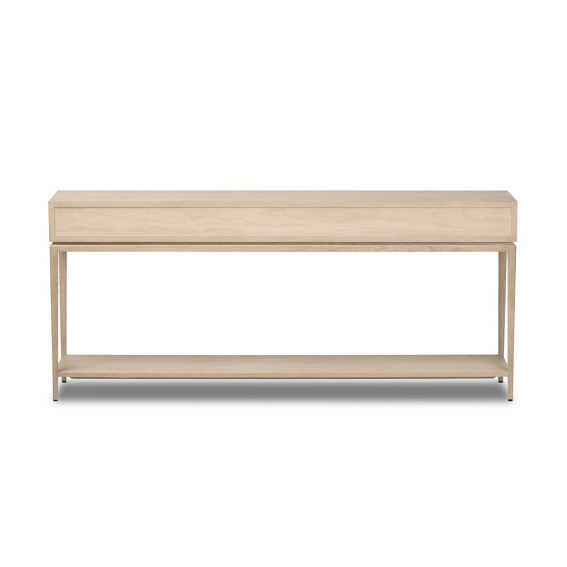ROSENELL 78'' W Console Table, White