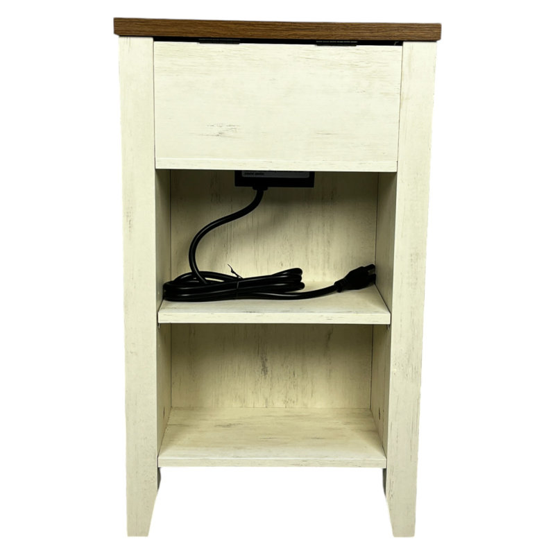 1 Drawer Particle Board Nightstand