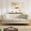 Canapé 3 places avec 2 coussins (beige)-217795608