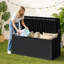 Boîte de rangement verrouillable en résine 100 gallons avec coussin-93918030