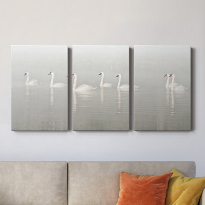 " Seven Swans " 3 - Pieces