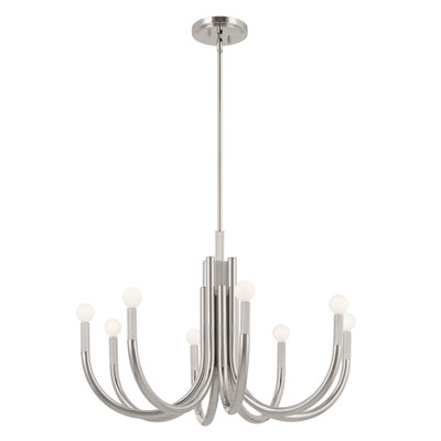 Lustre classique à 8 lumières Ashyla