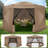 15x15ft Pop Up Gazebo Screen Tent Screen House for Camping, 15x15 Screen Room with Mosquito Netting, Hub Tent Instant Screened Canopy with Carrying Bag and Ground Stakes-106897510