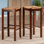 Counter Stool with Solid Wood Frame