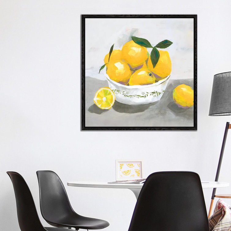 Lemons by Isabelle Z - Painting on Canvas