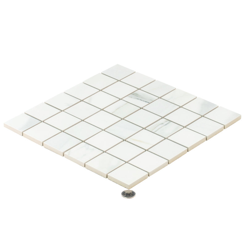 Splendor 11.87'' W x 11.87'' L Porcelain Tile Mosaic Sheet