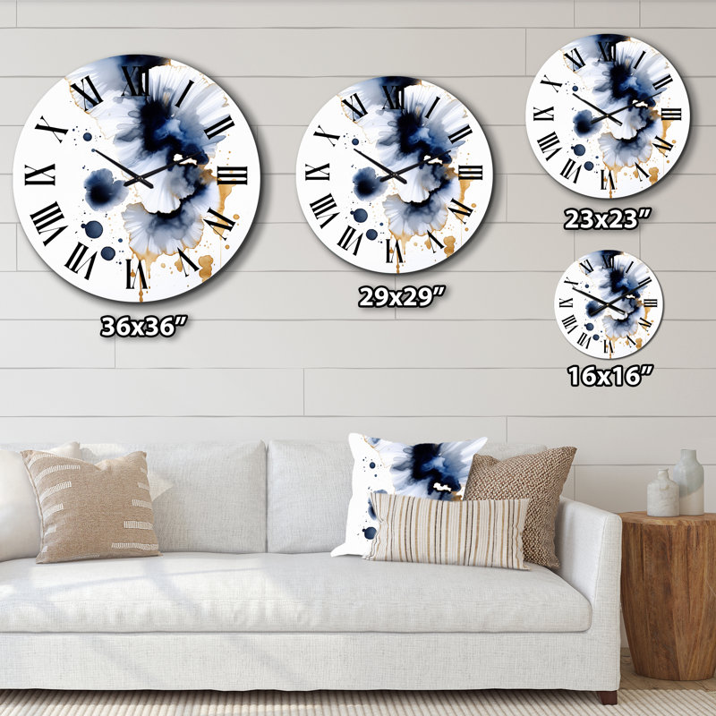 Horloge murale Crossroads Of Blue Grooves, Petit