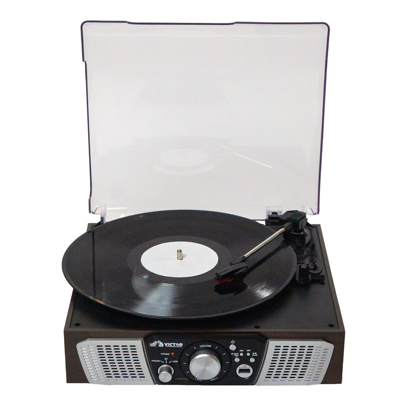 Lakeshore 5-in-1 Turntable System with Bluetooth Record Player