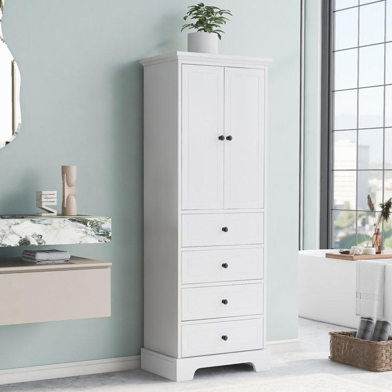 23.60'' Wide Storage Cabinet, White
