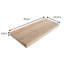 Floating Shelf Wall Shelf Kit, Foiled Finish-10343153-10343155