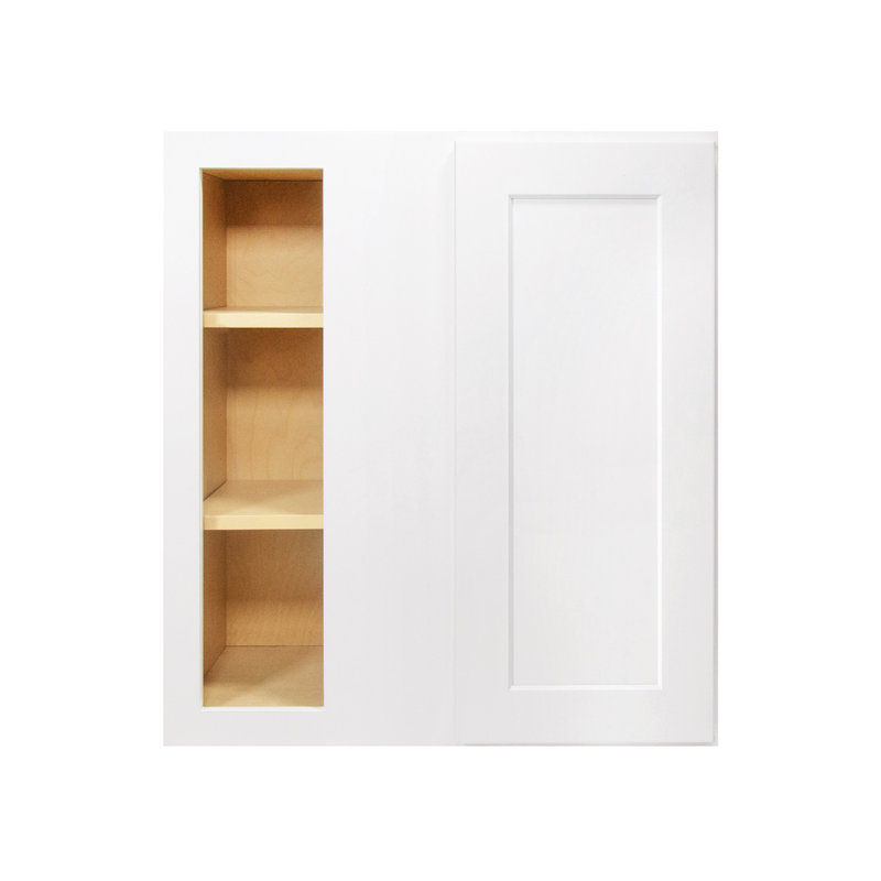 Armoire de cuisine Furinno Shaker, prête à assembler, 12 po x l 27 po x H 30 po, blanc, 30"