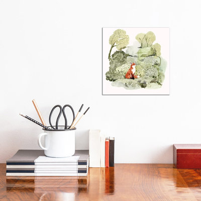 " Fox Glen I " by Victoria Borges Painting Print