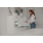 Timeless Elegant Modern Chest in Pristine White Mahogany Wood with Soft Bronze Hardware and Smooth Full-Extension Drawers for Refined Storage and Lasting Durability