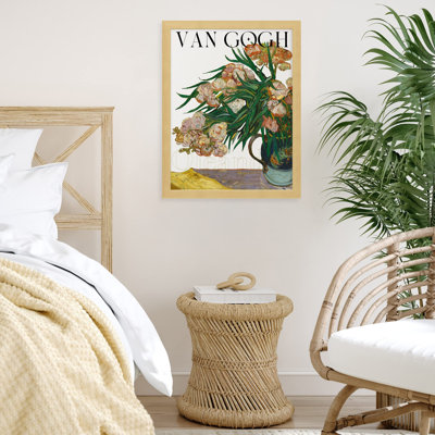 "Oleander Flower Bouquet" par Vincent Van Gogh sur papier
