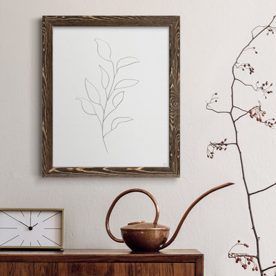 Toile encadrée Botanical Gesture VI-Premium - prête à être accrochée