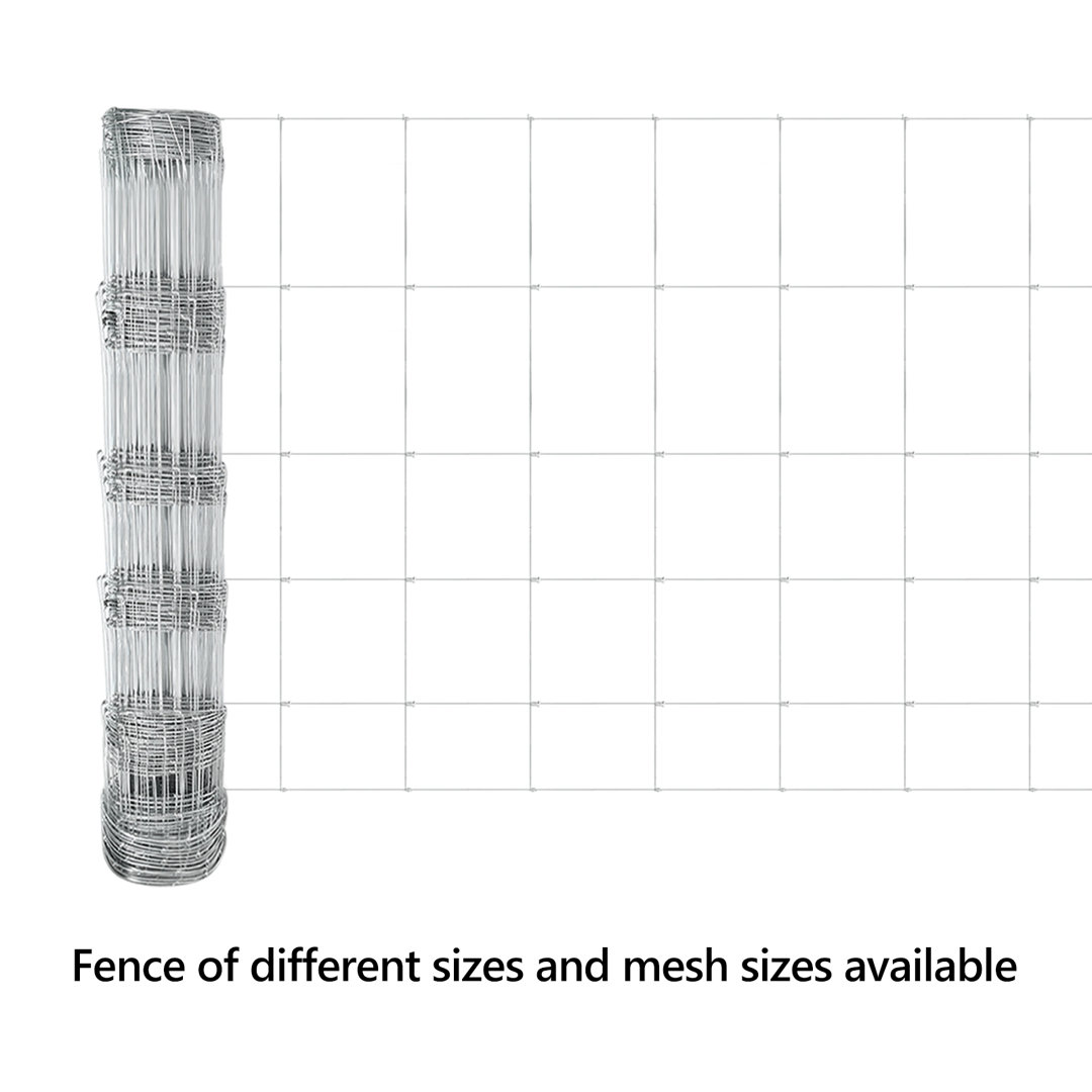 Vidaxl Field Fence Galvanised Steel
