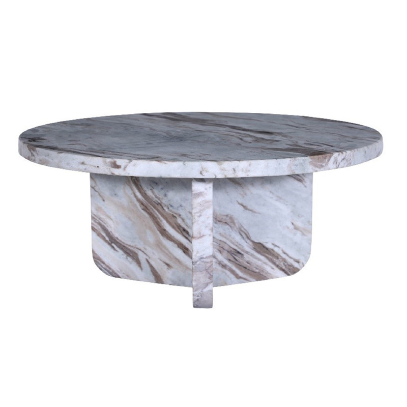 Table de bout Jahred, Blanc, H 12 po x l 22 po x P 22 po