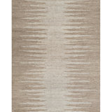 Abrash Ikat Hand-Tufted Wool Area Rug Cut/Loop Pile