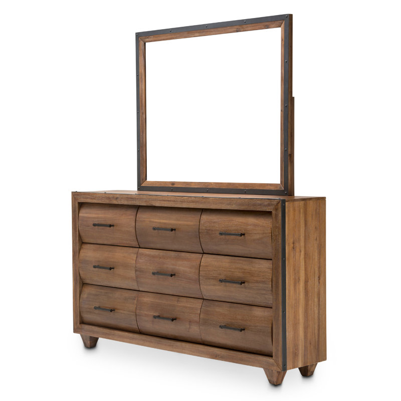 Commode 9 tiroirs Brooklyn 