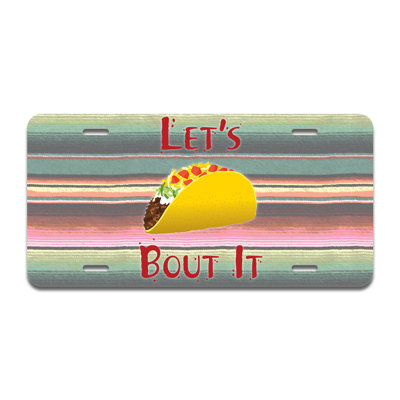 Cadre en aluminium Lets Taco Bout It