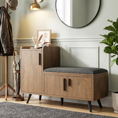 10 Pair Shoe Storage Bench