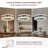 Xzavious Dimmable Cylinder Chandelier-181305095-181305113-181305115