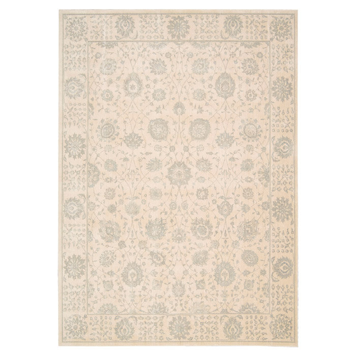 Bourgault Viscose Oriental Indoor Rug, Rectangle 3'5" x 5'5"