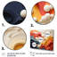 «Colorful Ripple Harmony Elegance I», ensemble de 4 décorations murales abstraites-1826877324