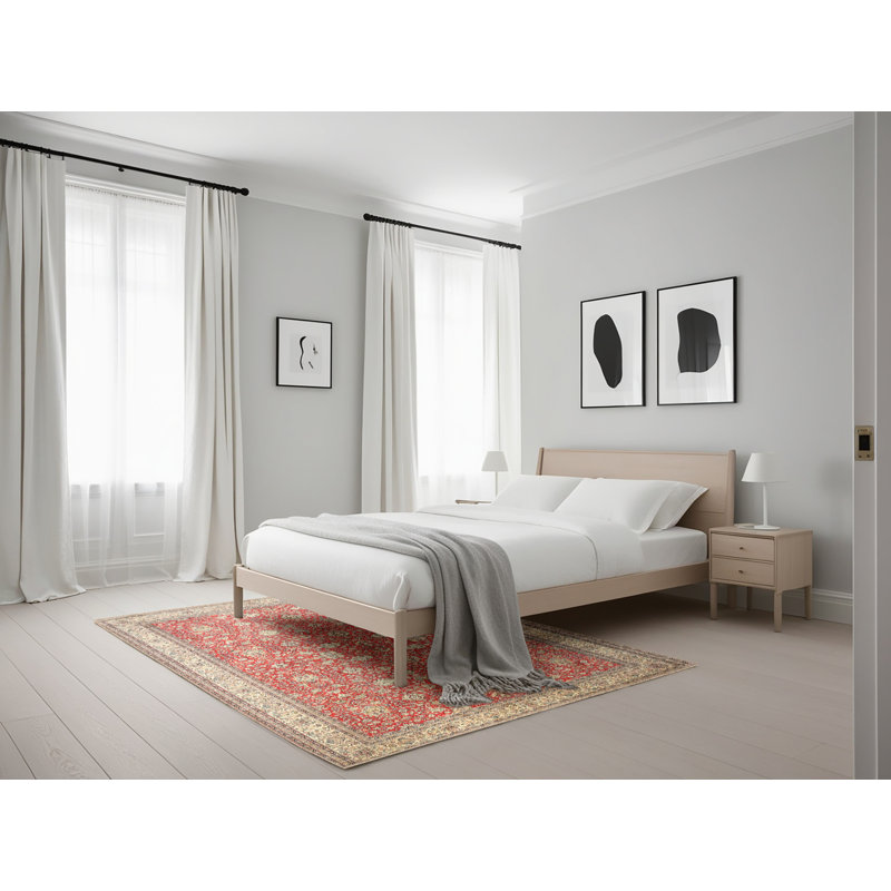 Bradlee Oriental Indoor Rug, Rectangle 5' x 7'