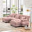 Modular Sectional Sofa Couch With Convertible Ottomans-1942458882