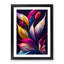 Vibrant Flowers No.6 - Framed Print-1161146630-1161146628