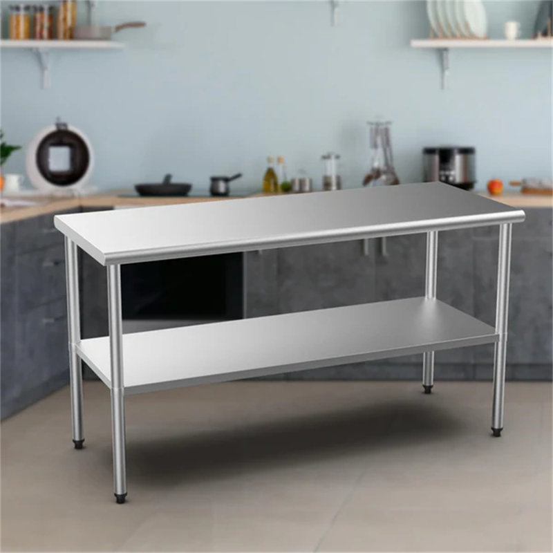WFX Utility™ Stainless Steel Table With Undershelf