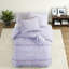 Ensemble de literie pour lit simple coloré, microfibre douce, chambre d'enfant enjouée