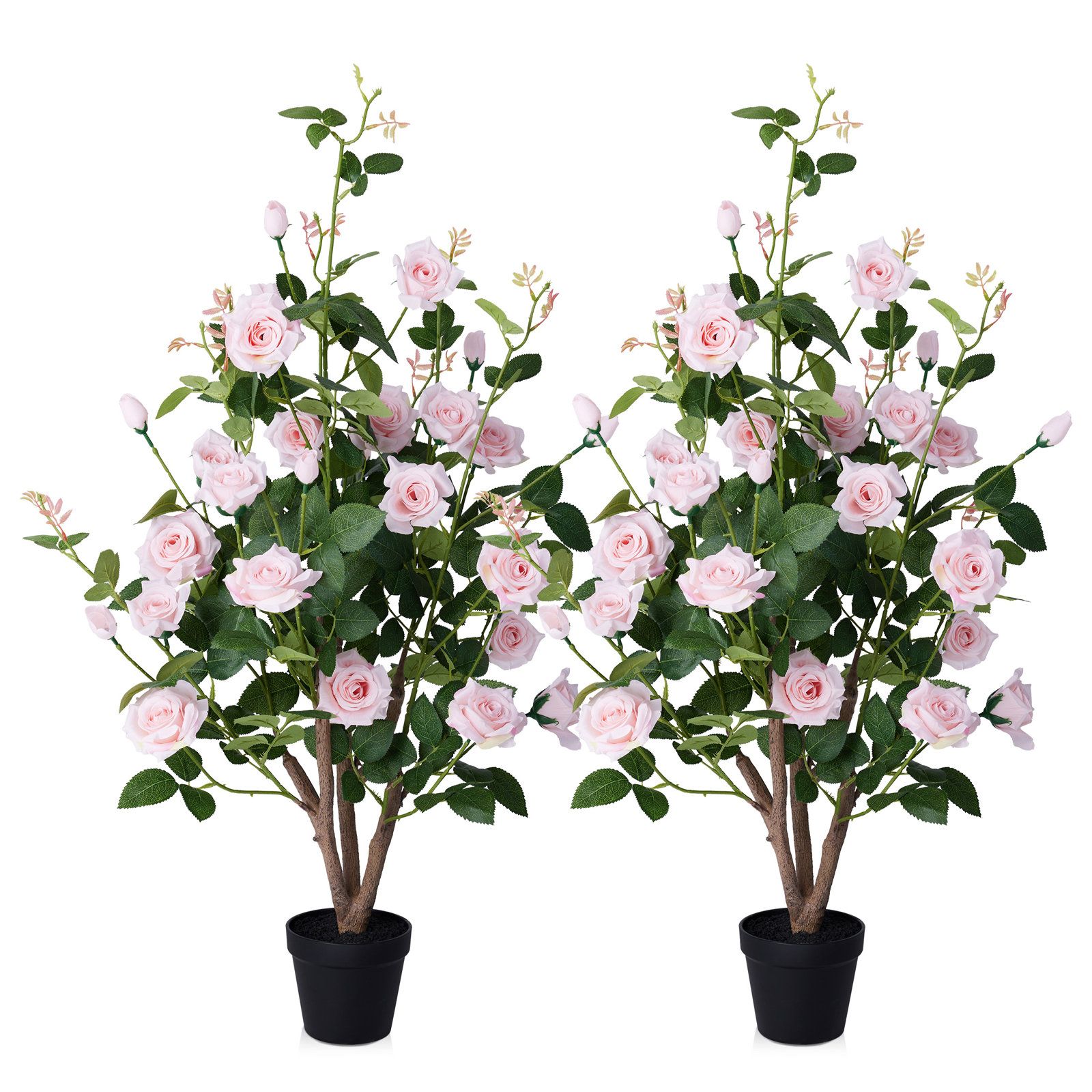 Ashwell UV Resistant Rose Tree, 36 (in) x 20 (in), Pink